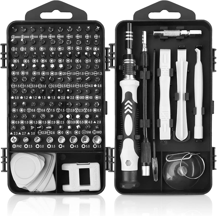 kit de destornilladores de Precisión Multifunción 115 en 1