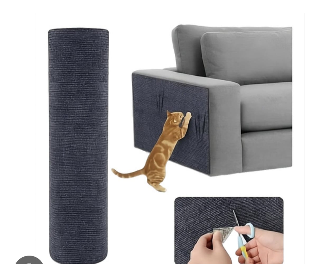 🐱 Protector Arañador Adhesivo para Sofás y Muebles