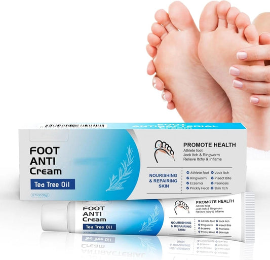 Crema Antihongos con Árbol de Té – Elimina Picazón, Mal Olor y Repara la Piel