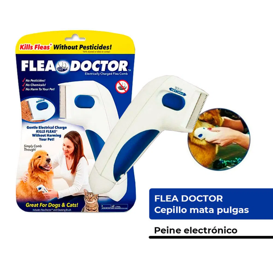Peine Electrónico Antipulgas