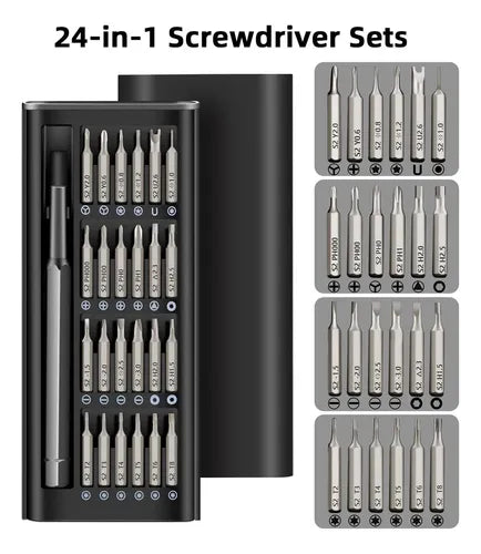 Destornillador 24 en 1 Magnetico