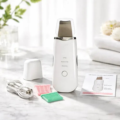 Limpiador Facial Ultrasónico 3 en 1 - Skin Scrubber