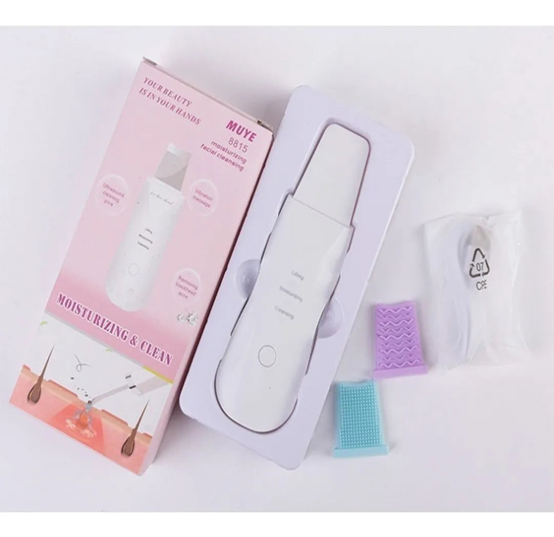 Limpiador Facial Ultrasónico 3 en 1 - Skin Scrubber