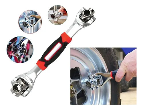 🔧 Llave Multifuncional 360° – 48 en 1
