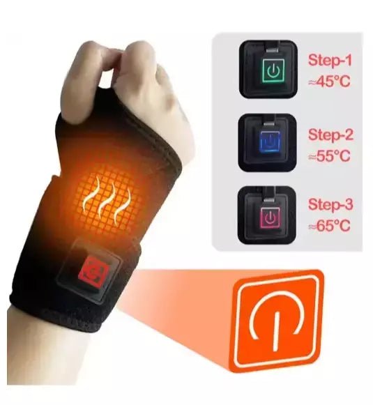 Muñequera Termica Recargable ThermoFlex