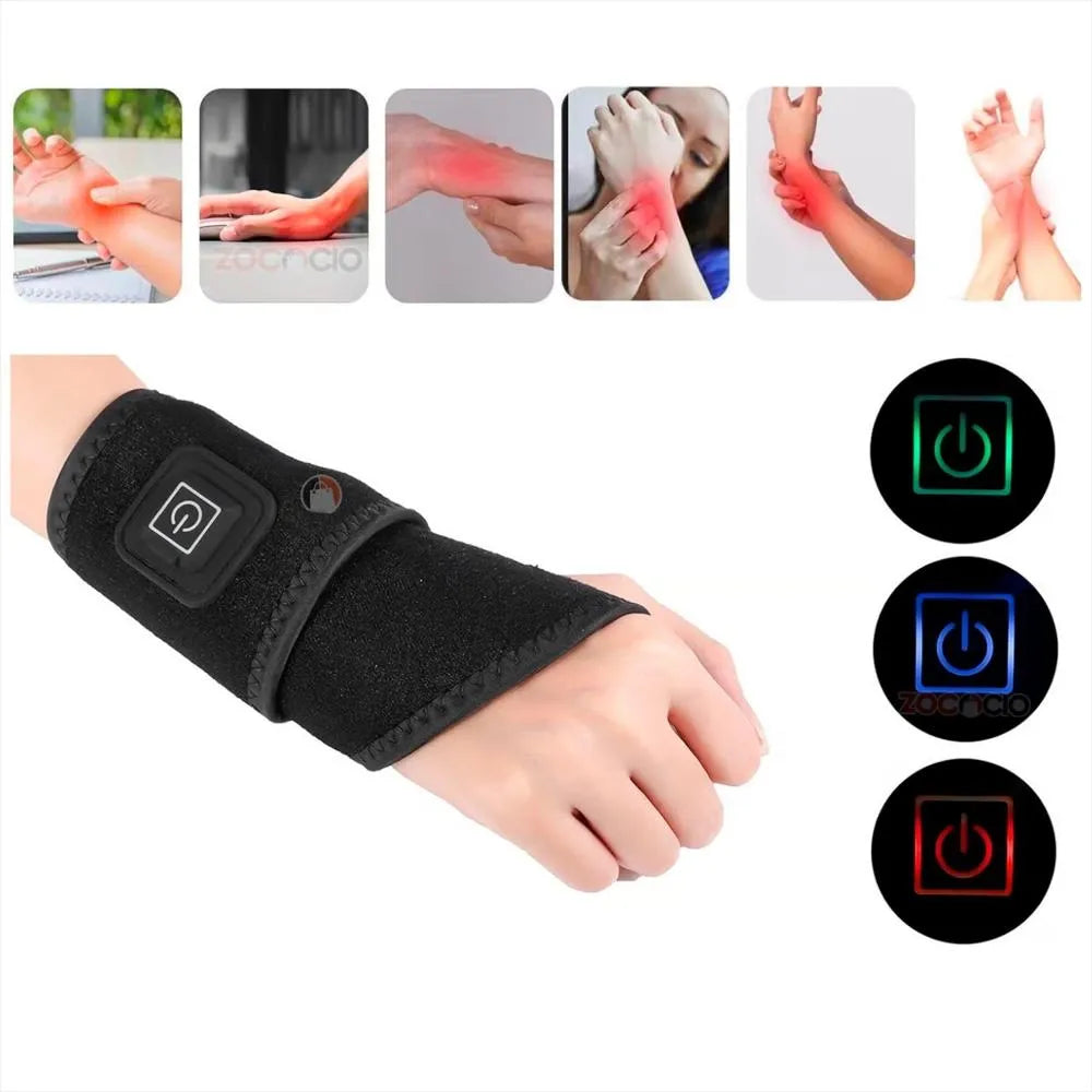 Muñequera Termica Recargable ThermoFlex