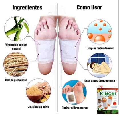 🌿 KINOKI PARCHES DETOX