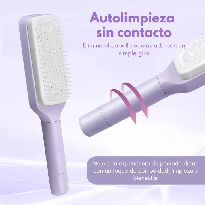Peine Retractil Premium Autolimpiante